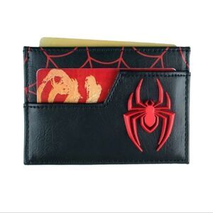 Spider-Man Black & Red Cardholder Wallet